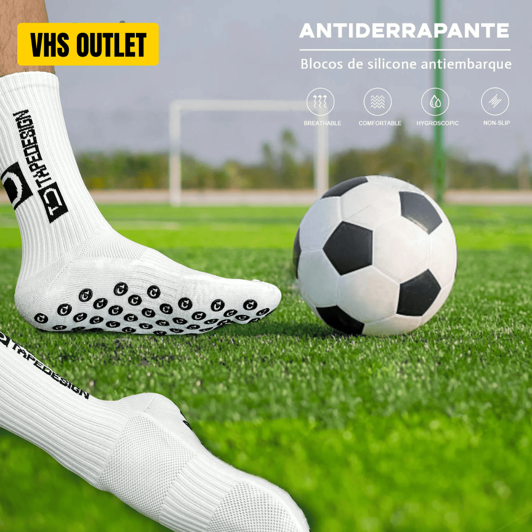 Kit de Meias Antiderrapantes (Combo com 6 Pares)