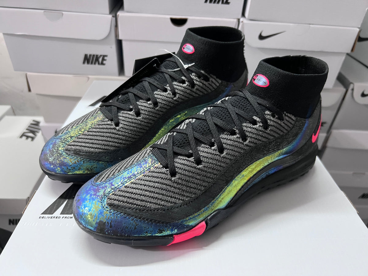 Chuteira Campo Nike Mercurial Superfly 10 Air Max 95 Elite + Brindes