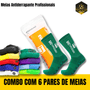 Kit de Meias Antiderrapantes (Combo com 6 Pares)