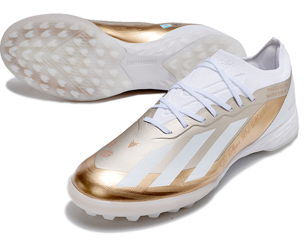 Chuteira Society Adidas X Crazyfast.1 TF Elite + Brindes
