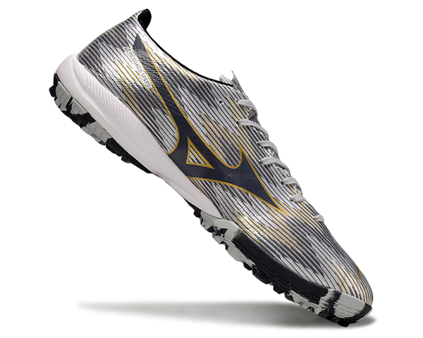 Chuteira Society Mizuno Alpha TF Elite + Brindes