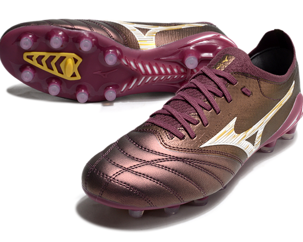 Chuteira Campo Mizuno Morelia Neo 4 Beta FG Elite + Brindes