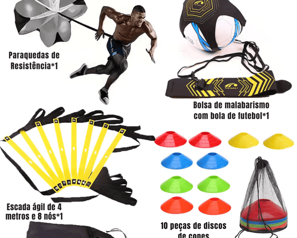 Kit de Treinamento de Agilidade e Velocidade para Futebol