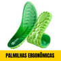 Palmilhas Ergonômicas Esportivas com Suporte de Arco