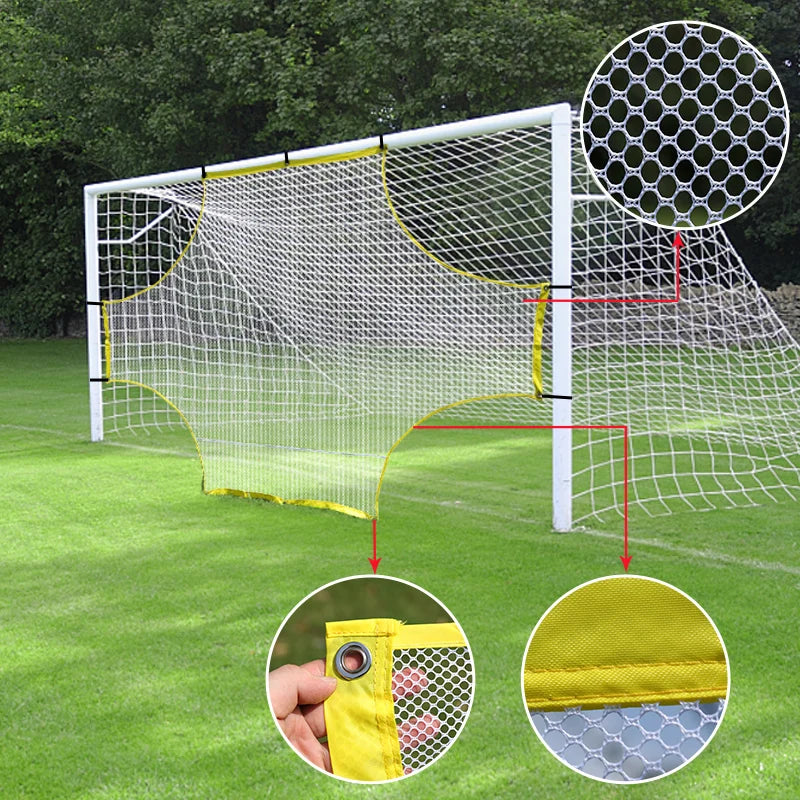 1pc 5 pessoas 7 pessoas 11 pessoas prática de futebol tiro gol net portátil prática de futebol gol net ao ar livre portão de gole