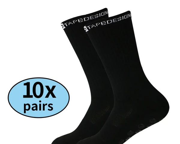 Kit Meias Antiderrapantes Esportivas - Combo com 10 Pares