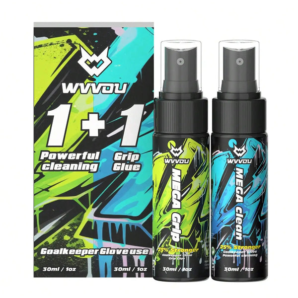 Spray Limpeza e Aderência para Luvas de Goleiro - 30ml (Compre 1 e Leve 2)