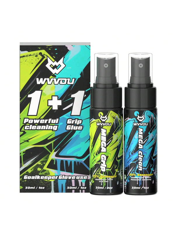 Spray Limpeza e Aderência para Luvas de Goleiro - 30ml (Compre 1 e Leve 2)