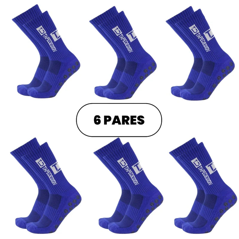 Kit de Meias Antiderrapantes (Combo com 6 Pares)