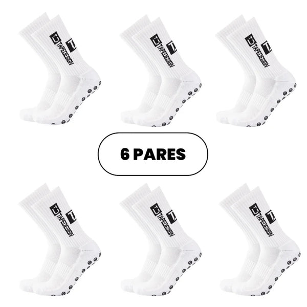 Kit de Meias Antiderrapantes (Combo com 6 Pares)