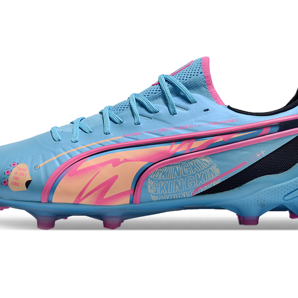 Chuteira Campo Puma King FG Elite + Brindes