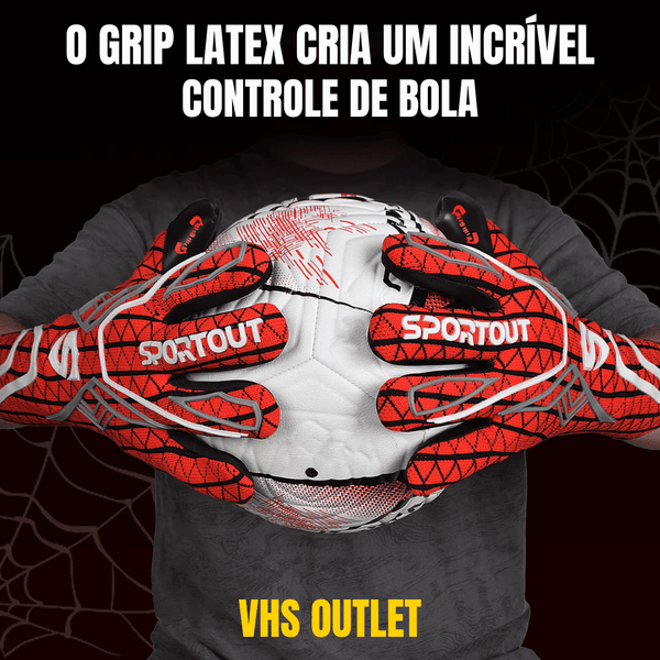 Luvas de Goleiro Profissional com Aderência Extra Forte