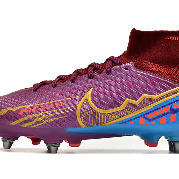 Chuteira Campo Nike Air Zoom Mercurial Superfly 9 SG Elite + Brindes Exclusivos
