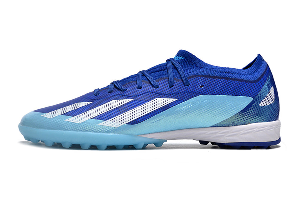 Chuteira Society Adidas X Crazyfast TF Elite + Brindes