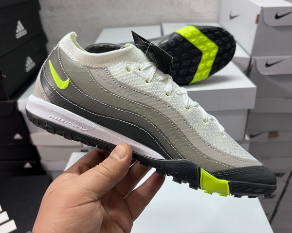 Chuteira Society Nike Mercurial Vapor Air Max 95 TF Elite + Brindes