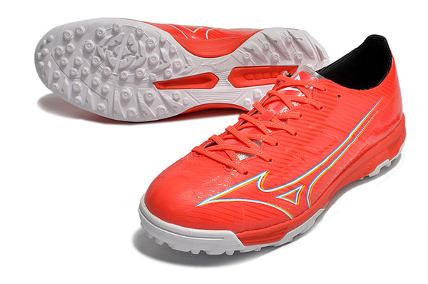 Chuteira Society Mizuno Alpha TF Elite + Brindes