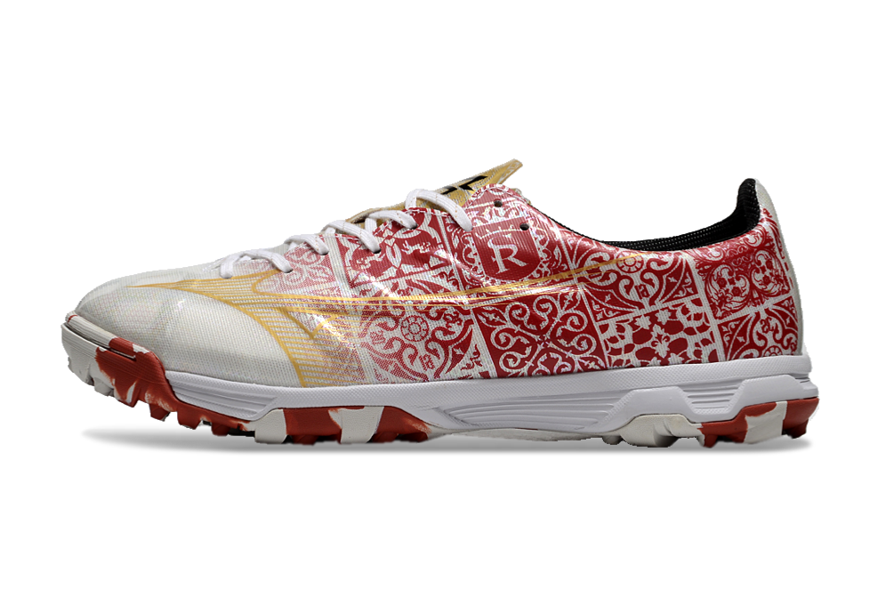 Chuteira Society Mizuno Alpha TF Elite + Brindes