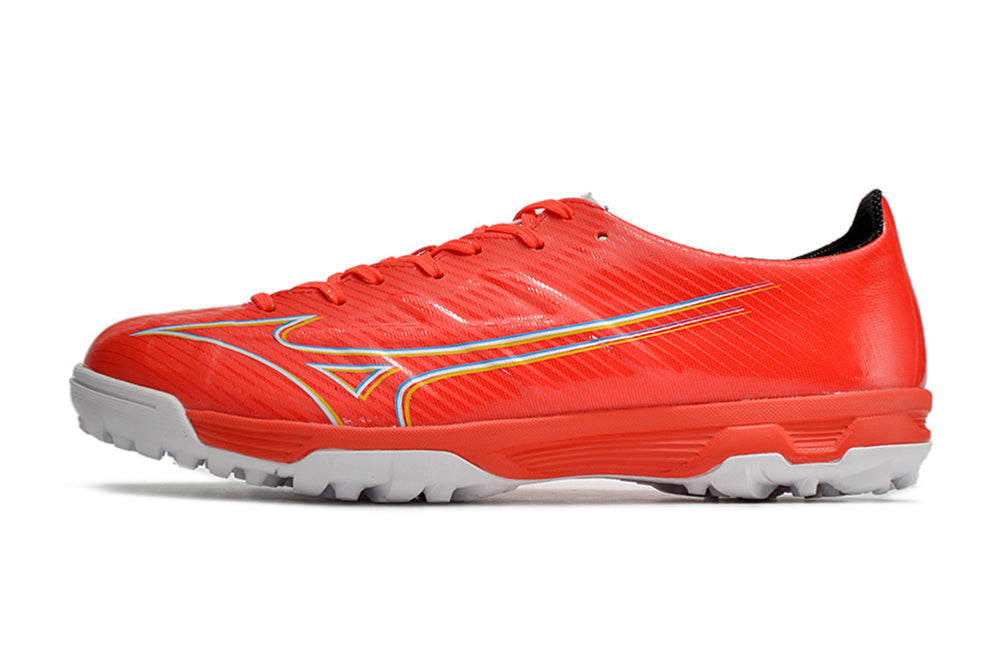 Chuteira Society Mizuno Alpha TF Elite + Brindes