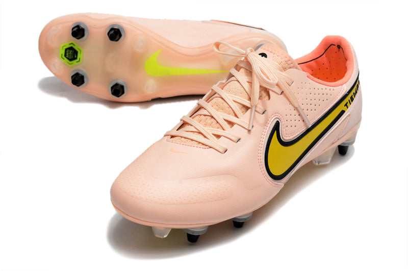 Chuteira Campo Nike Tiempo Legend 9 SG - Trava Mista Elite + Brindes Exclusivos