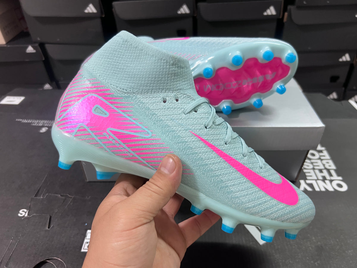 Chuteira Campo Nike Air Zoom Mercurial Superfly 10 AG Elite + Brindes