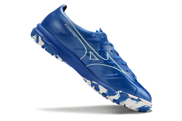 Chuteira Society Mizuno Alpha TF Elite + Brindes