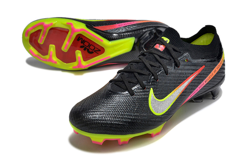 Chuteira Campo Nike Air Zoom Mercurial Vapor 15 Elite + Brindes