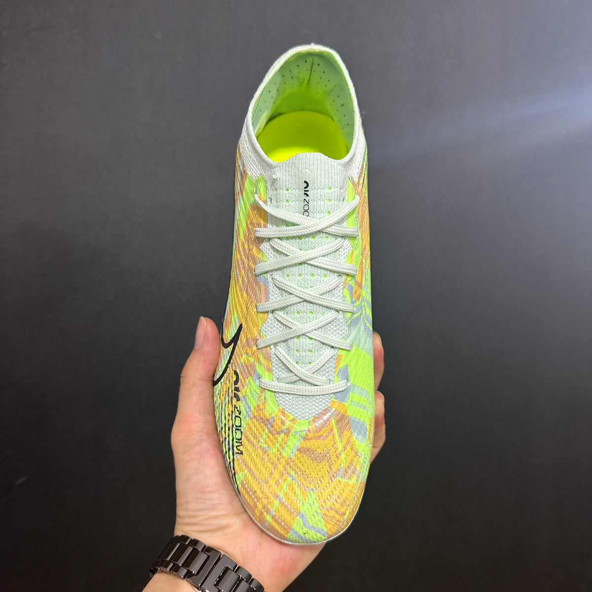 Chuteira Campo Nike Air Zoom Mercurial Vapor 15 Elite + Brindes