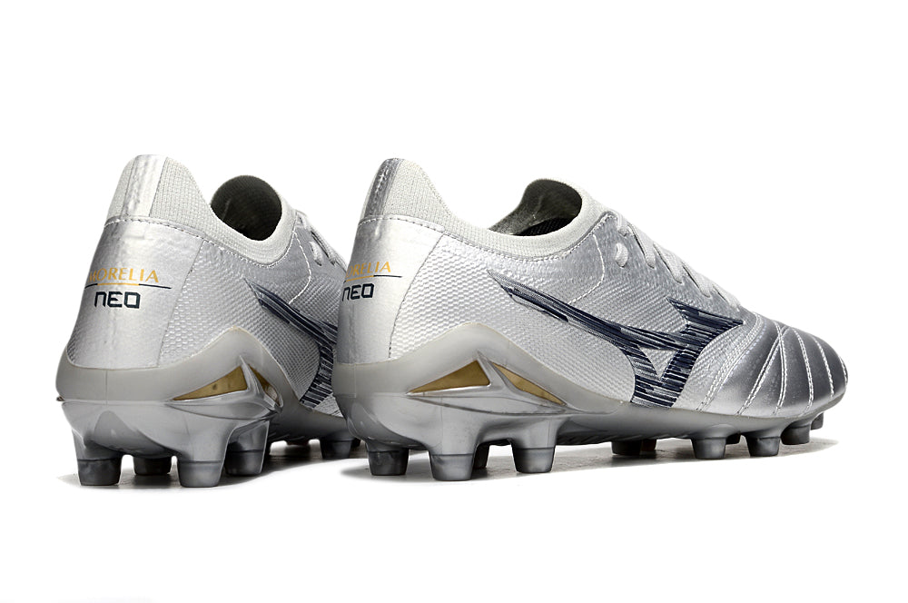 Chuteira Campo Mizuno Morelia Neo 4 FG Elite + Brindes