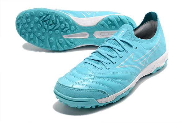 Chuteira Society Mizuno Morelia TF Elite + Brindes