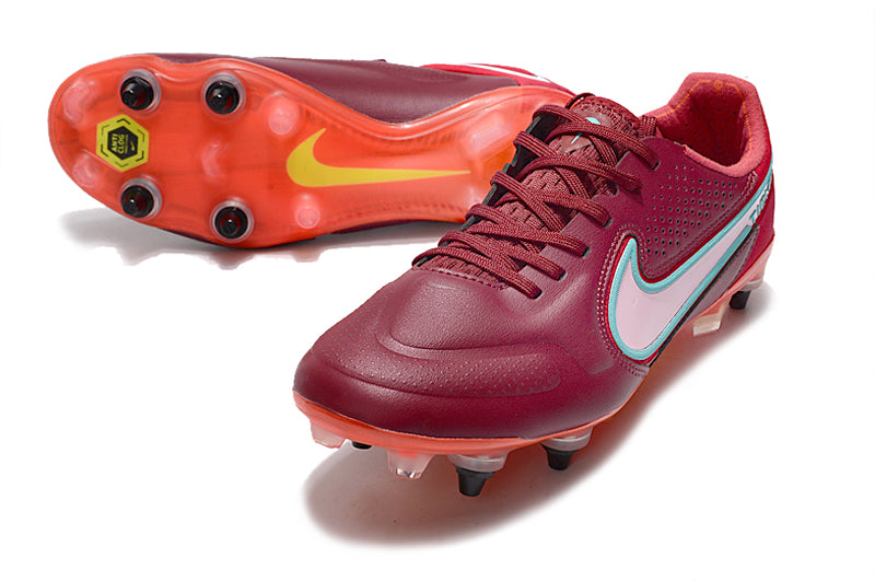 Chuteira Campo Nike Tiempo Legend 9 SG - Trava Mista Elite + Brindes Exclusivos