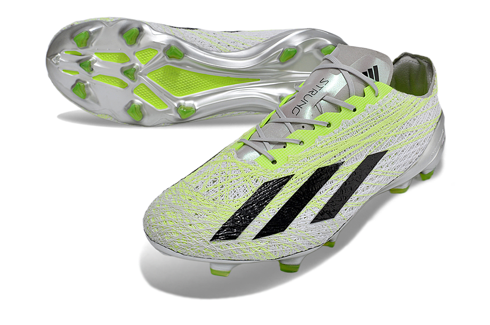 Chuteira Campo Adidas X Crazyfast Strung+ FG  Elite + Brindes