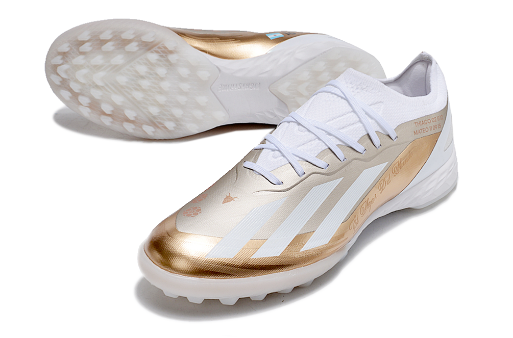 Chuteira Society Adidas X Crazyfast.1 TF Elite + Brindes