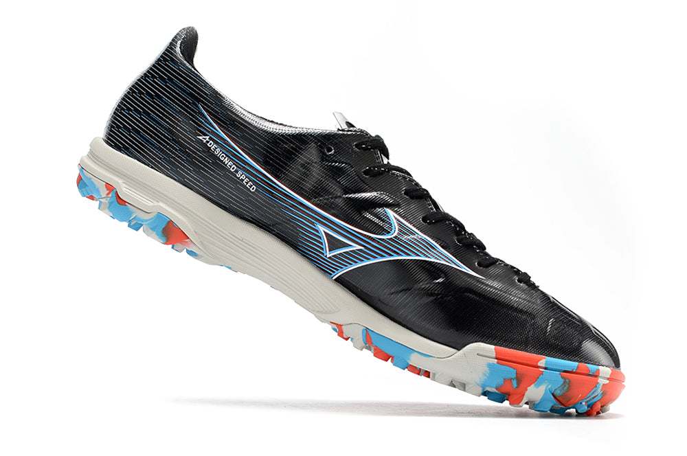 Chuteira Society Mizuno Alpha TF Elite + Brindes