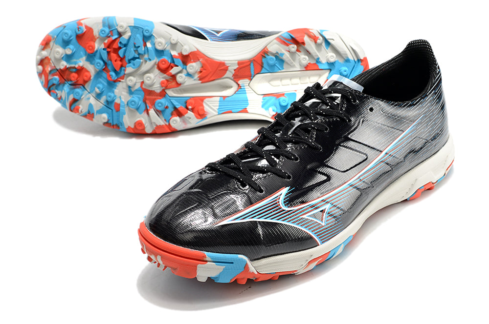 Chuteira Society Mizuno Alpha TF Elite + Brindes