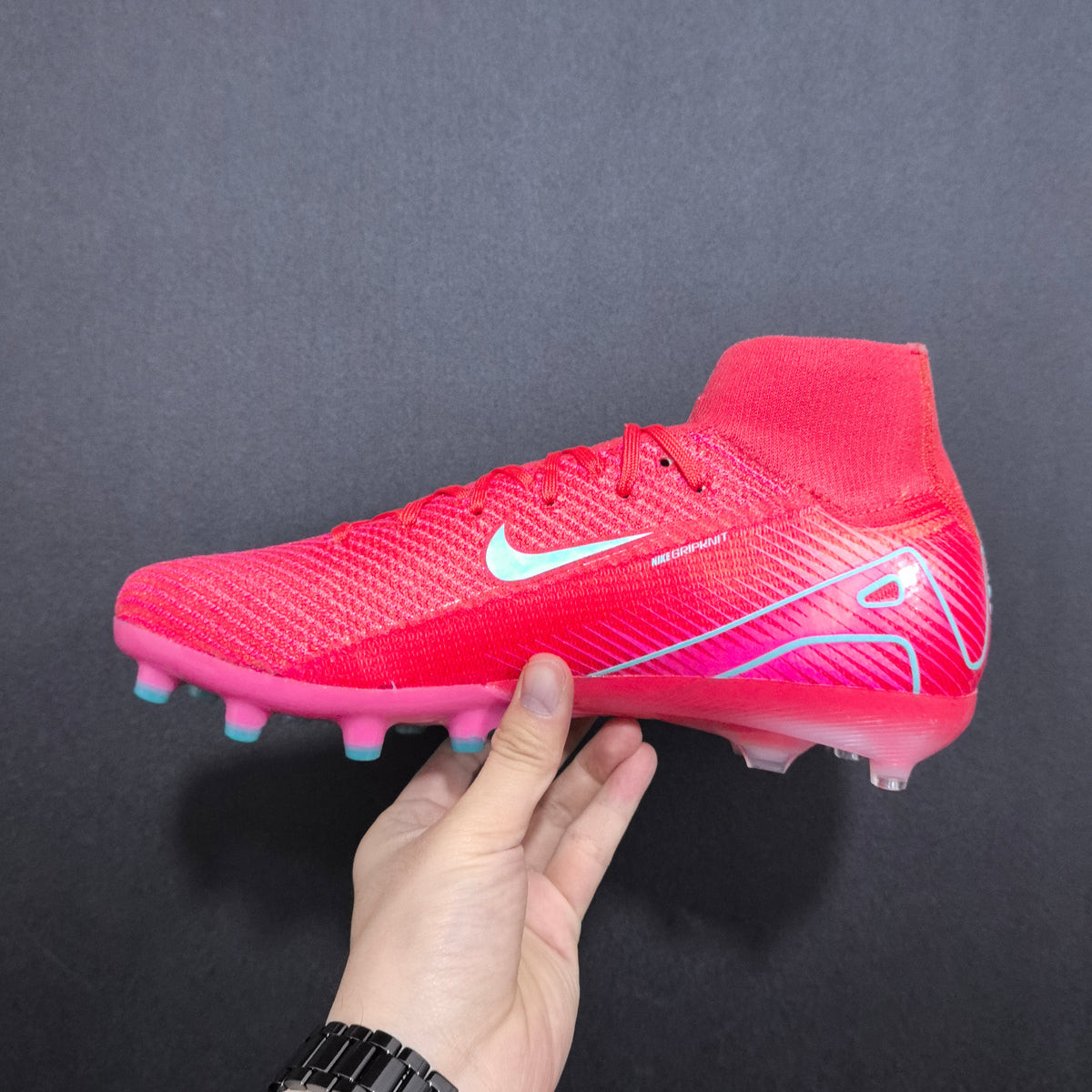 Chuteira Campo Nike Air Zoom Mercurial Superfly 10 AG Elite + Brindes