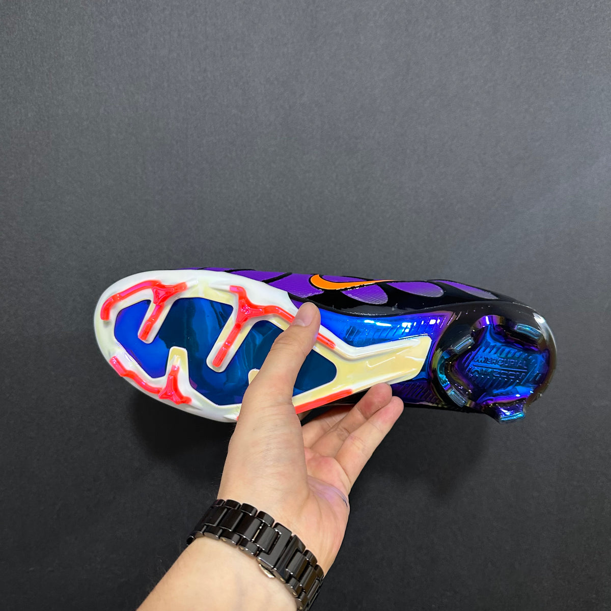 Chuteira Campo Nike Air Zoom Mercurial Vapor 15 Elite + Brindes