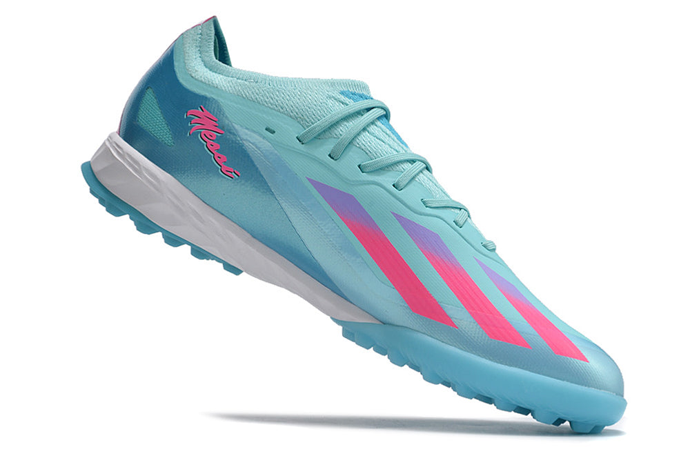 Chuteira Society Adidas X Crazyfast.1 TF Elite + Brindes