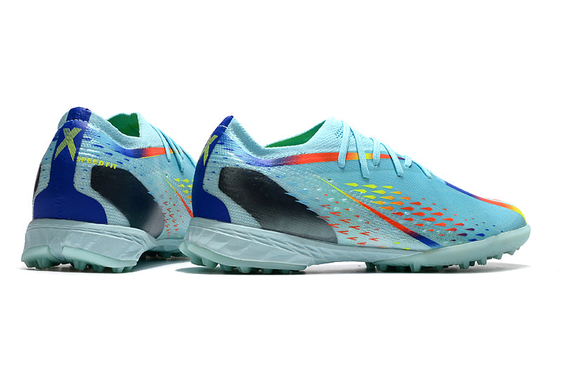 Chuteira Society Adidas Speedportal.1 TF Elite + Brindes