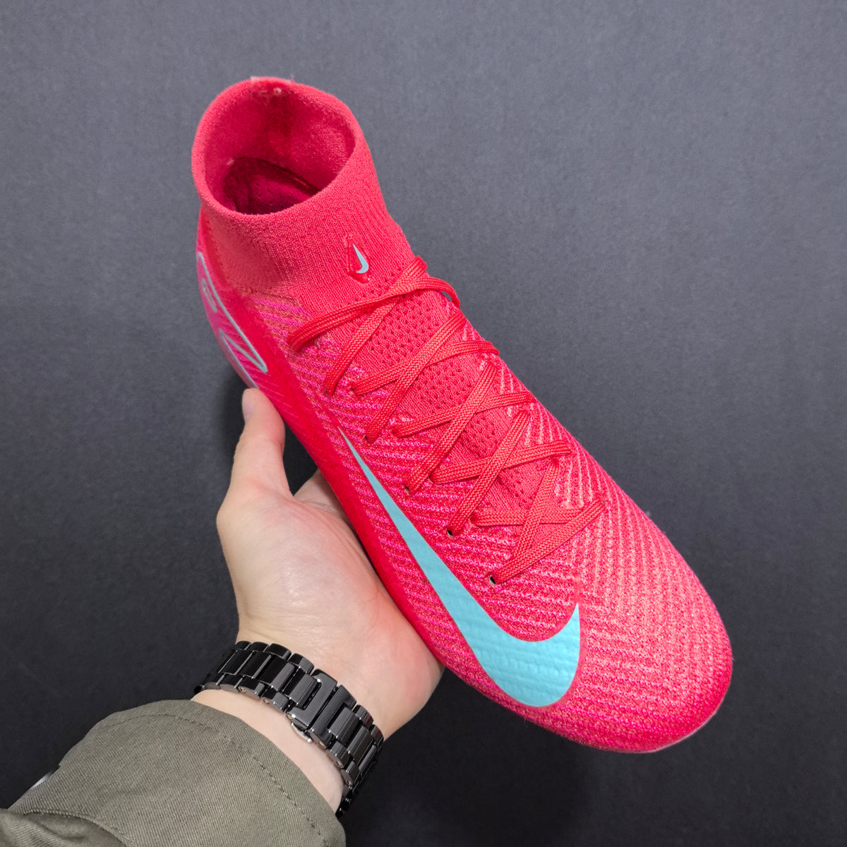 Chuteira Campo Nike Air Zoom Mercurial Superfly 10 AG Elite + Brindes