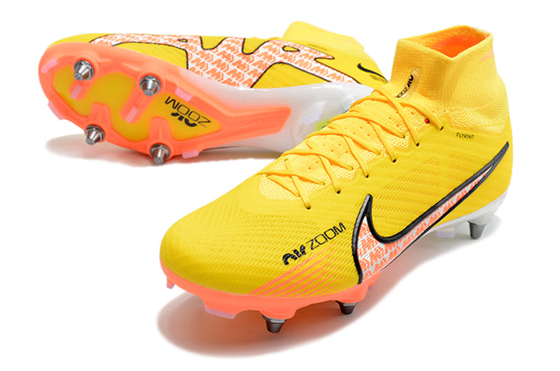 Chuteira Campo Nike Air Zoom Mercurial Superfly 9 SG Elite + Brindes Exclusivos