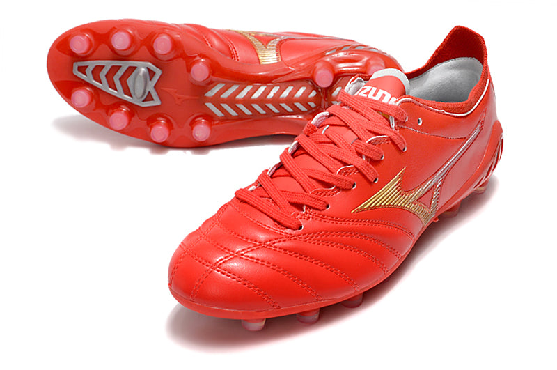 Chuteira Campo Mizuno Morelia Neo FG Elite + Brindes