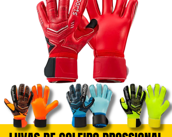 Luvas de Goleiro - Modelo Profissional