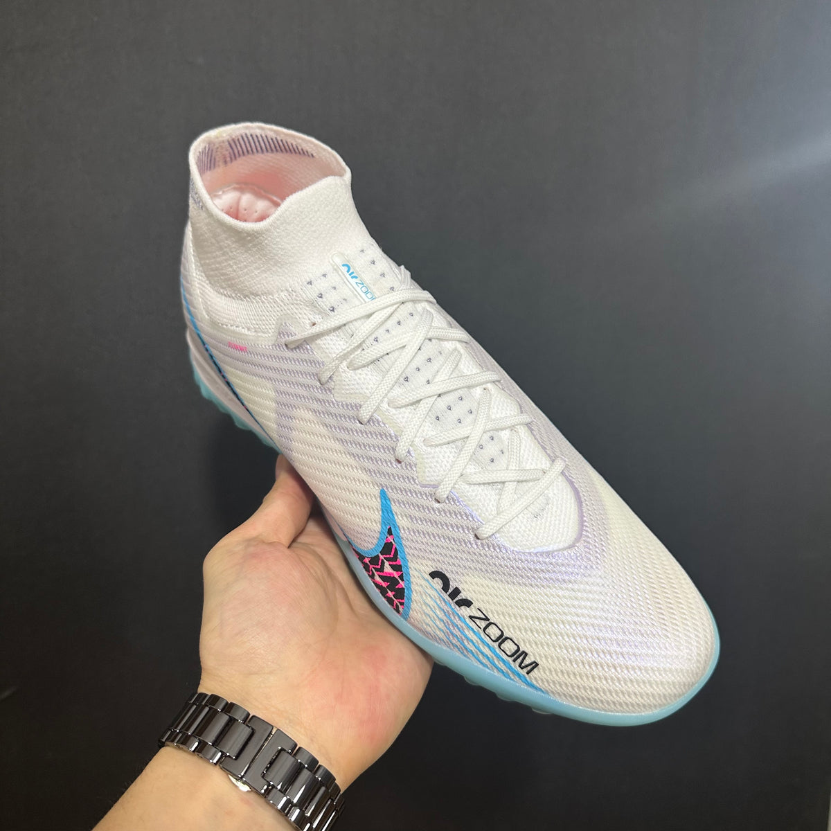 Chuteira Society Nike Air Zoom Mercurial Superfly 9 TF Elite + Brindes Exclusivos