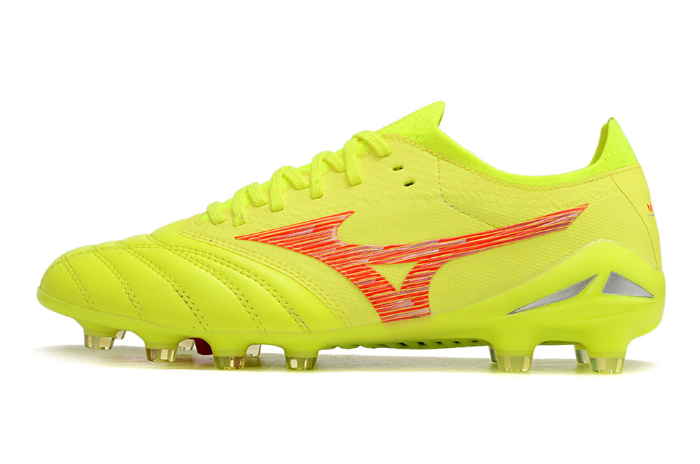 Chuteira Campo Mizuno Morelia Neo 4 FG Elite + Brindes Exclusivos