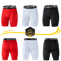 Shorts de Compressão Masculinos para Atletas de Futebol