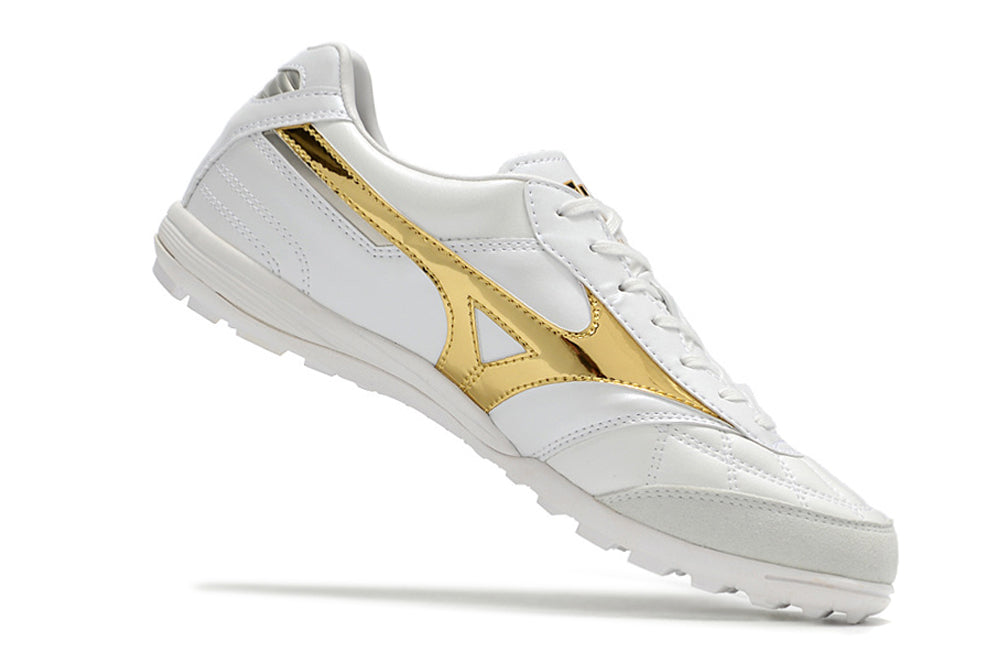 Chuteira Society Mizuno Morelia Sala TF Elite + Brindes