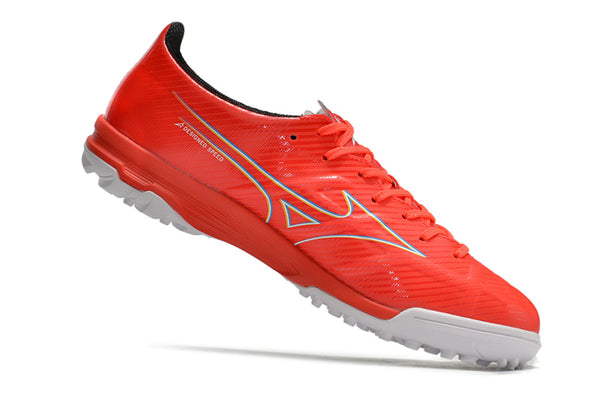 Chuteira Society Mizuno Alpha TF Elite + Brindes