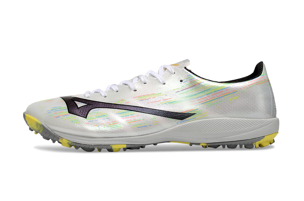 Chuteira Society Mizuno Alpha TF Elite + Brindes