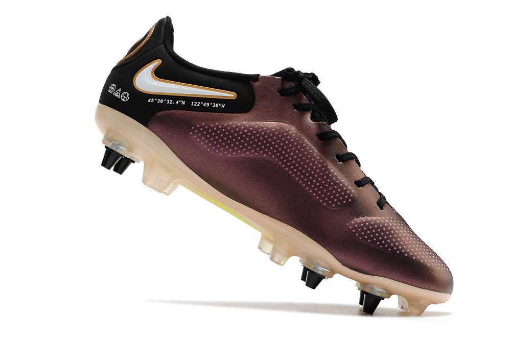 Chuteira Campo Nike Tiempo Legend 9 SG - Trava Mista Elite + Brindes Exclusivos