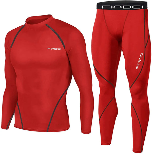 Conjunto de Compressão Masculino para Atletas de Futebol